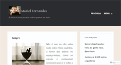 Desktop Screenshot of marielfernandes.com